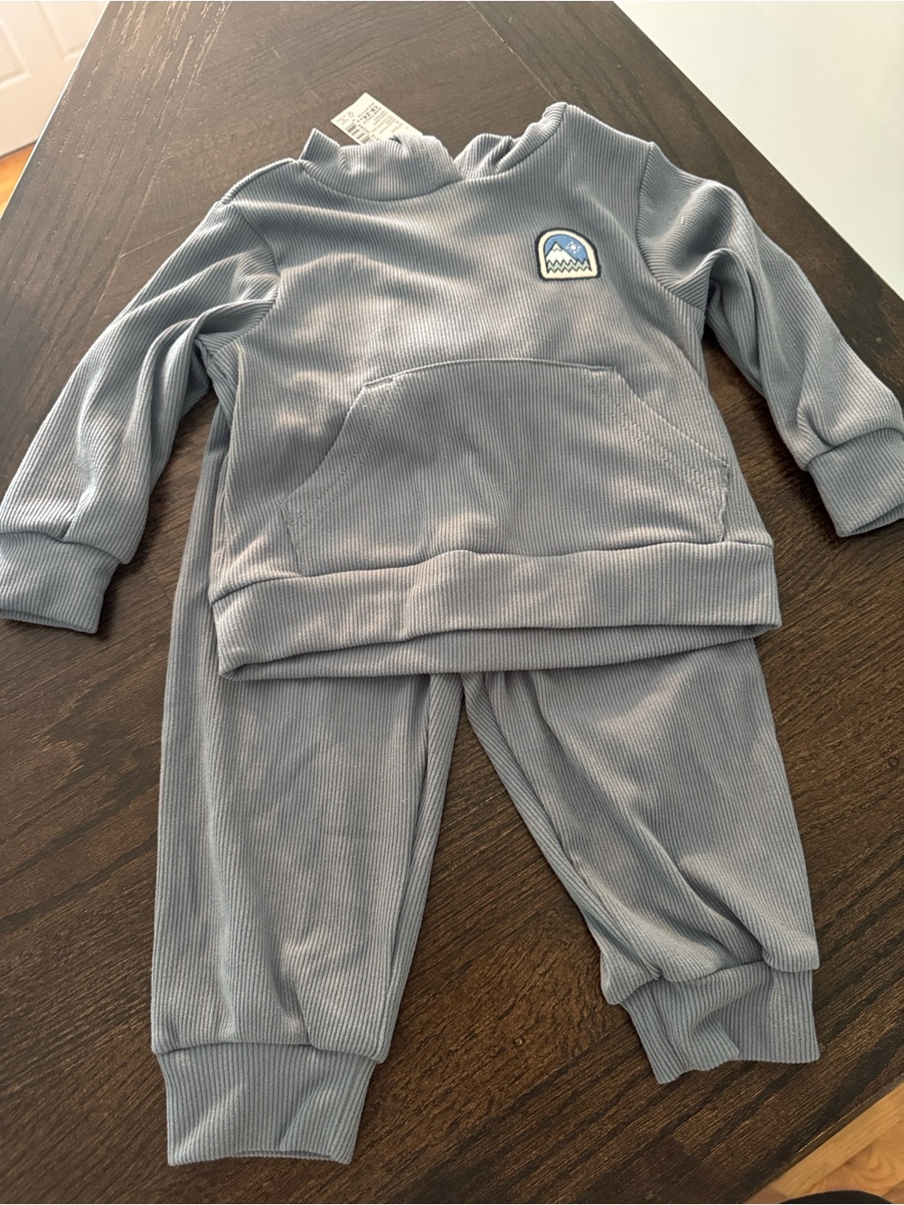 The children’s place Ribbed Jogger Set - Blue